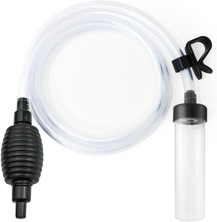 Laifoo 5ft-S Aquarium Siphon Vacuum Cleaner for Fish Tank Cleaning Gravel & Sand