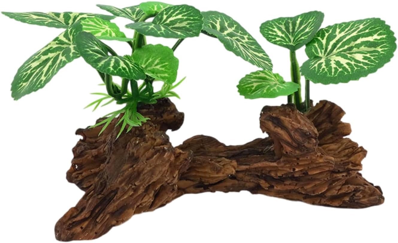 Prettyia Small Driftwood for Aquarium Driftwood Fish Tank Decorations，Aquarium Decor for Fish Tanks & Reptile Terrariumsartificial(Type-A)