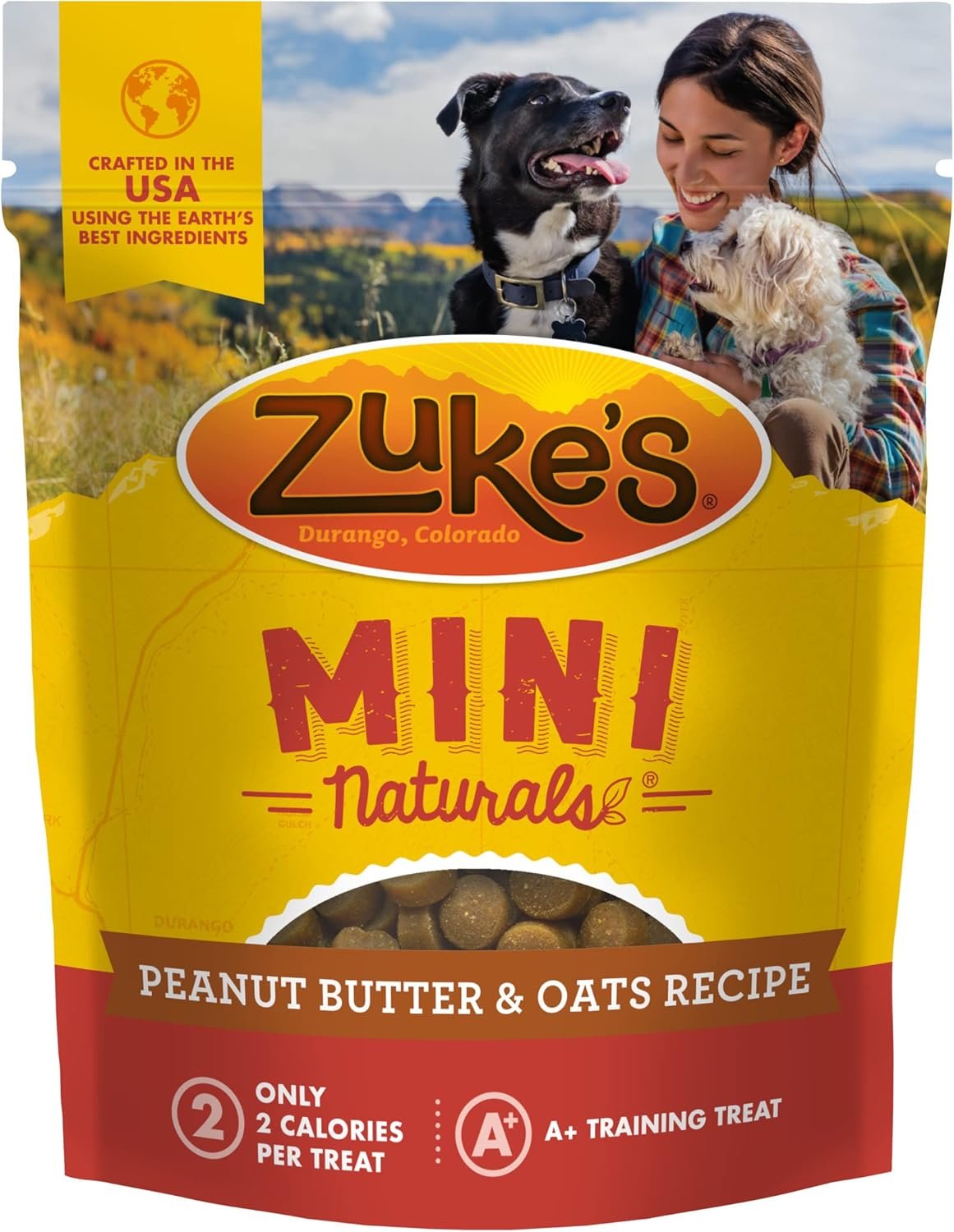 Zuke`s Mini Naturals Dog Treat Peanut Butter 1lb