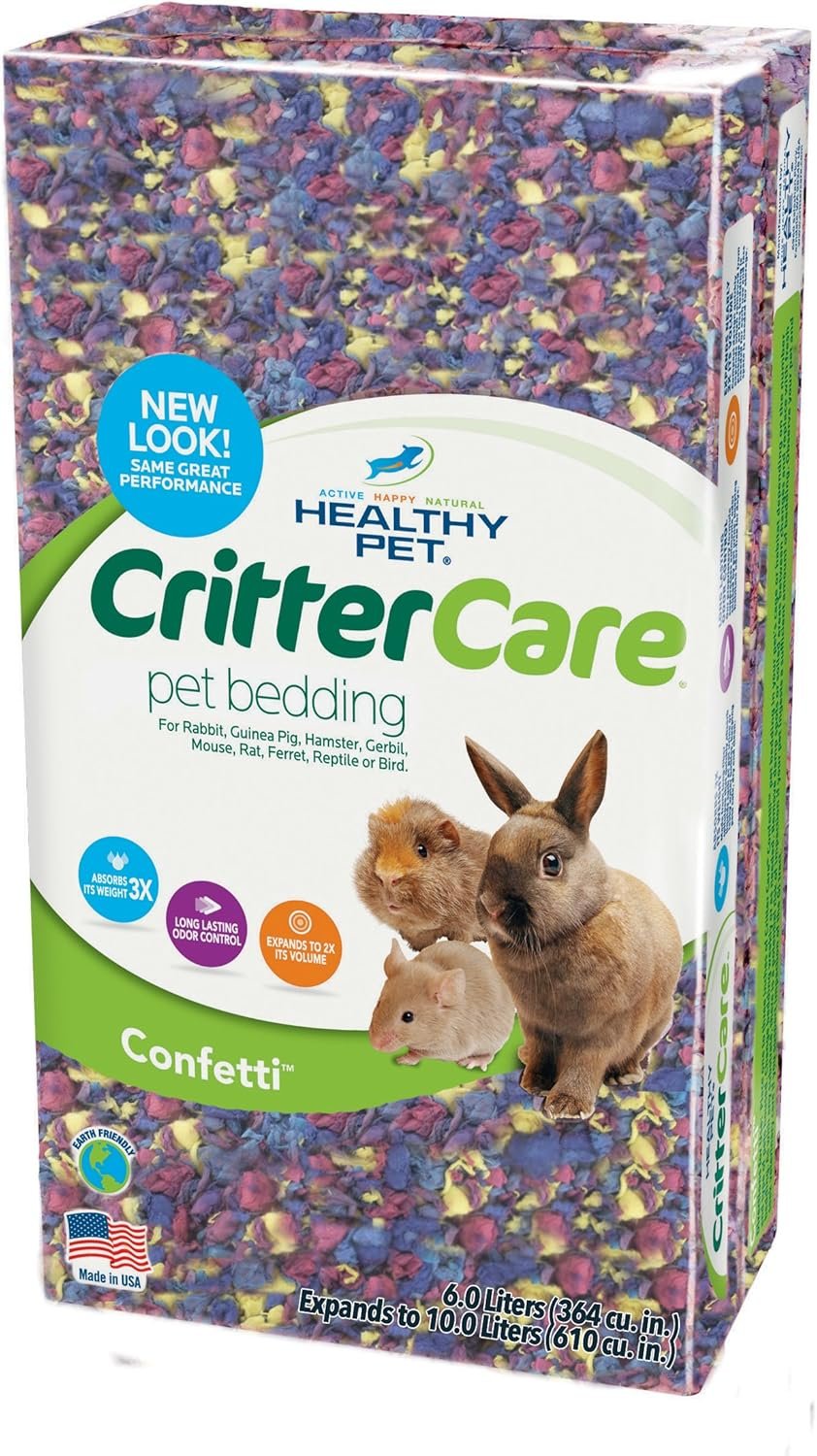 Small Animal Bedding – 10 Liter, Confetti