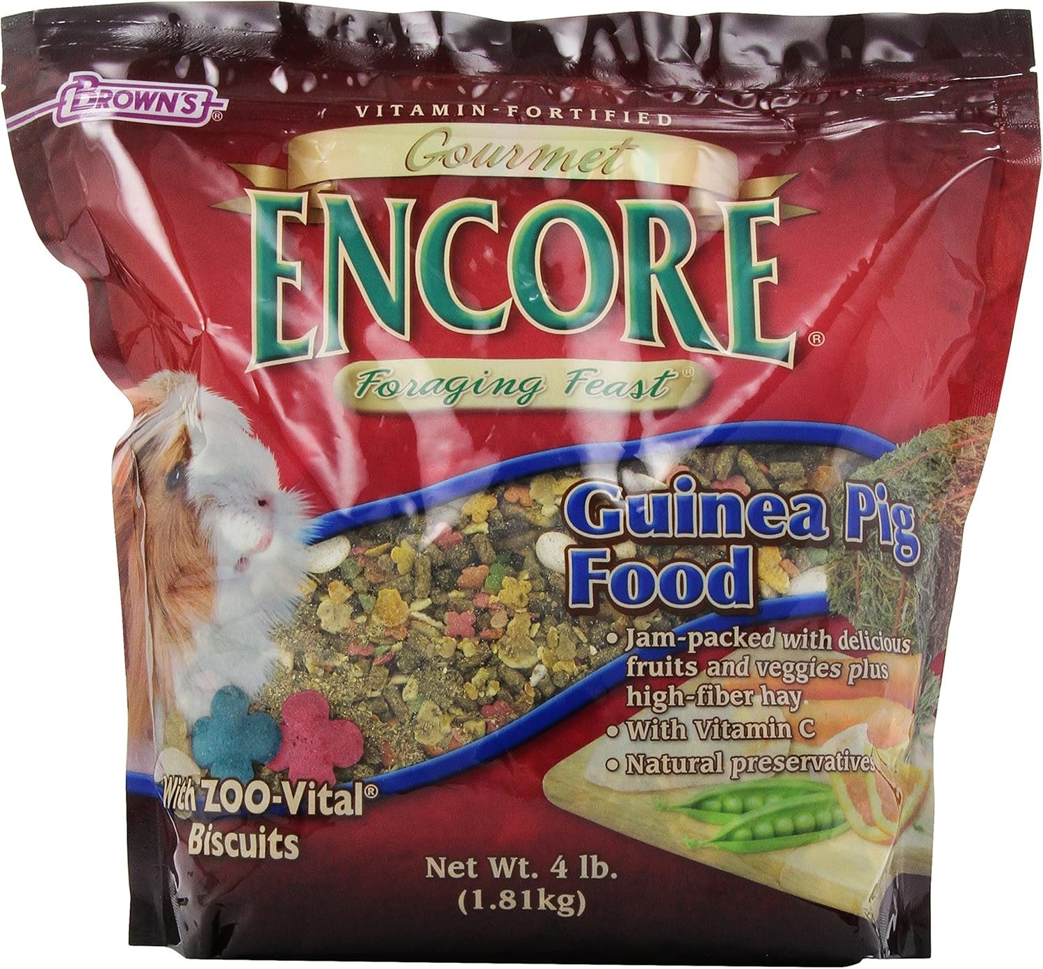 F.M.BROWN’S Encore Gourmet Guinea Pig Food