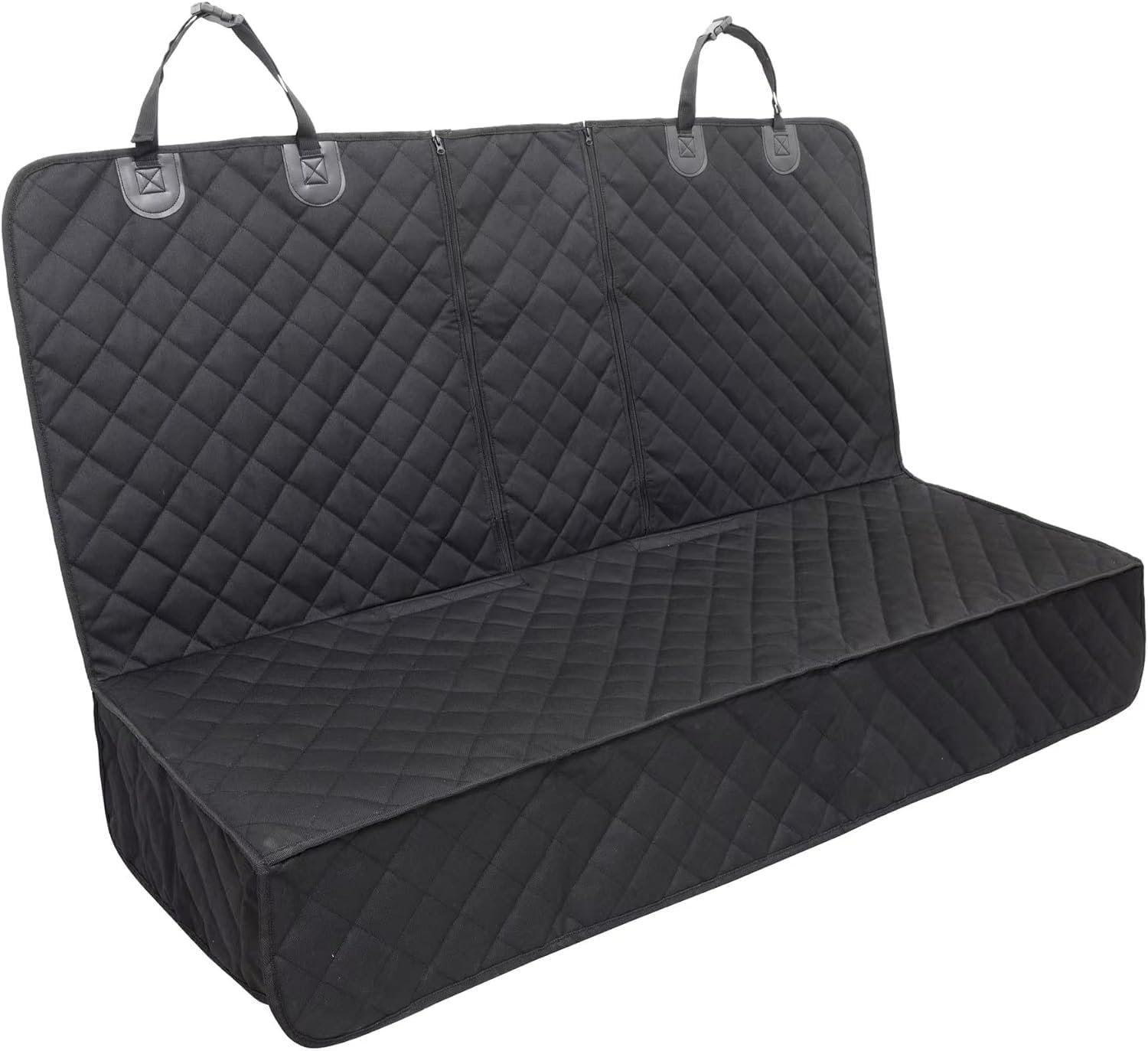 JSTHT Dog Seat Cover, 100% Waterproof Bench Seat Cover Protector Scratch Proof Nonslip Durable Soft Pet Back Seat Covers for Cars Trucks & SUV
