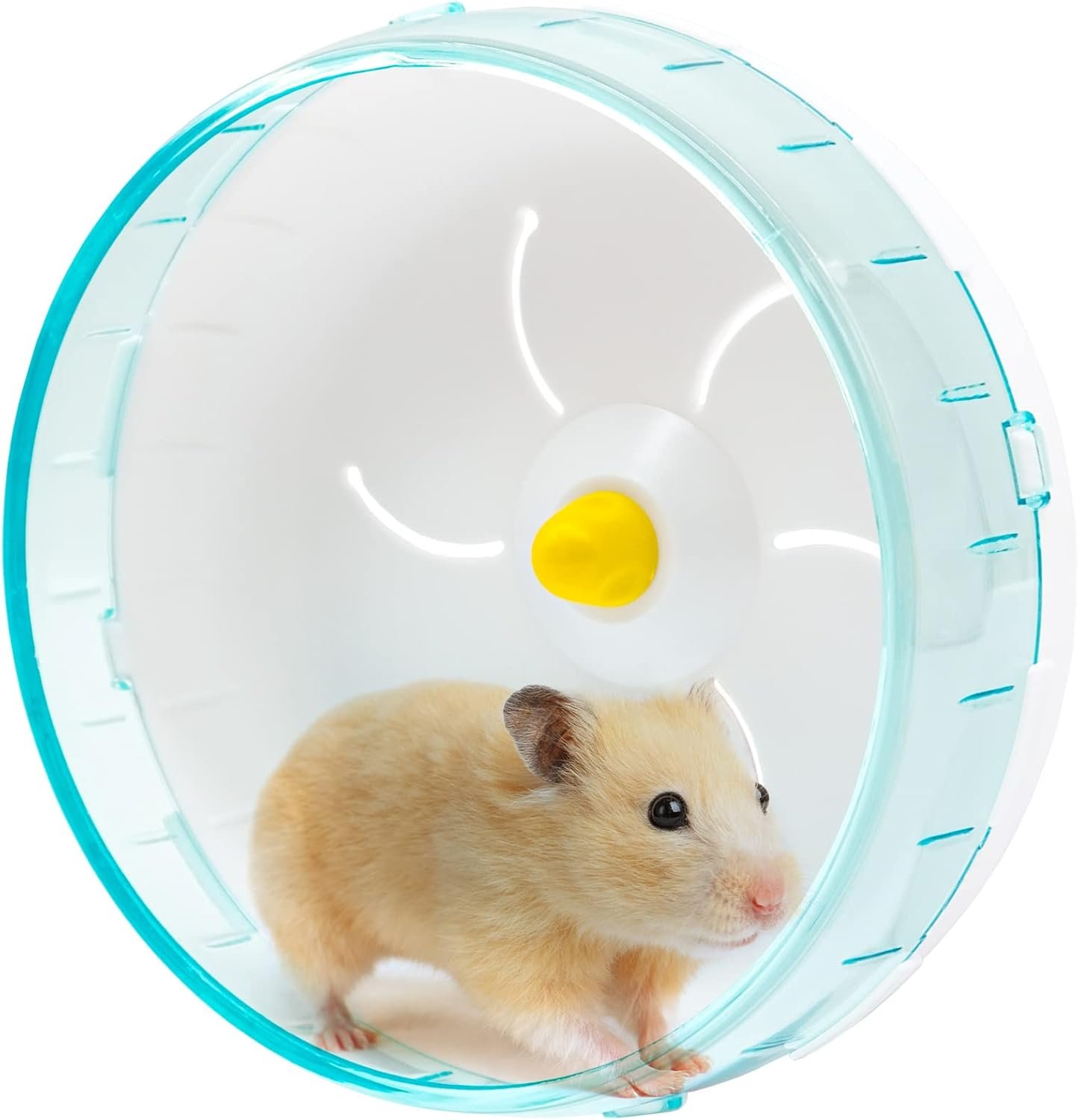6.9 Inch Silent Hamster Exercise Wheel, Mount on Cage, for Dwarf Hamster, Pet Mouse