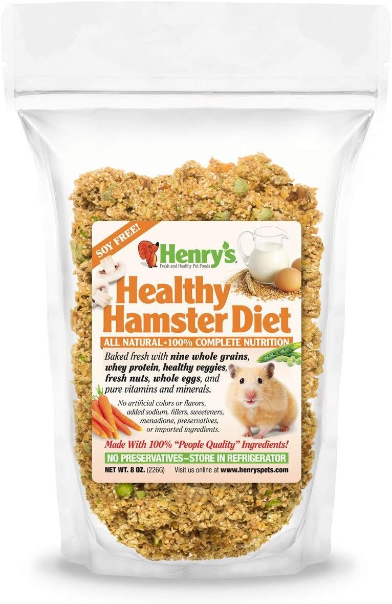 Henry’s Hamster Food – The Only All Natural Baked Fresh to Order