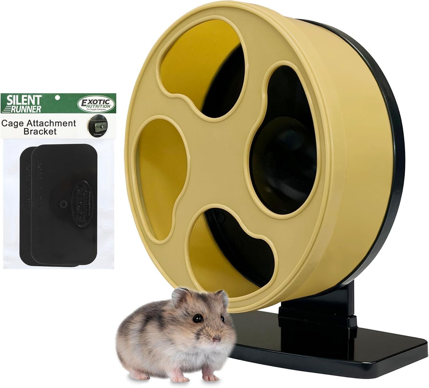 Silent Runner Wheel – 9″ Regular – Exercise Wheel (Cream)
