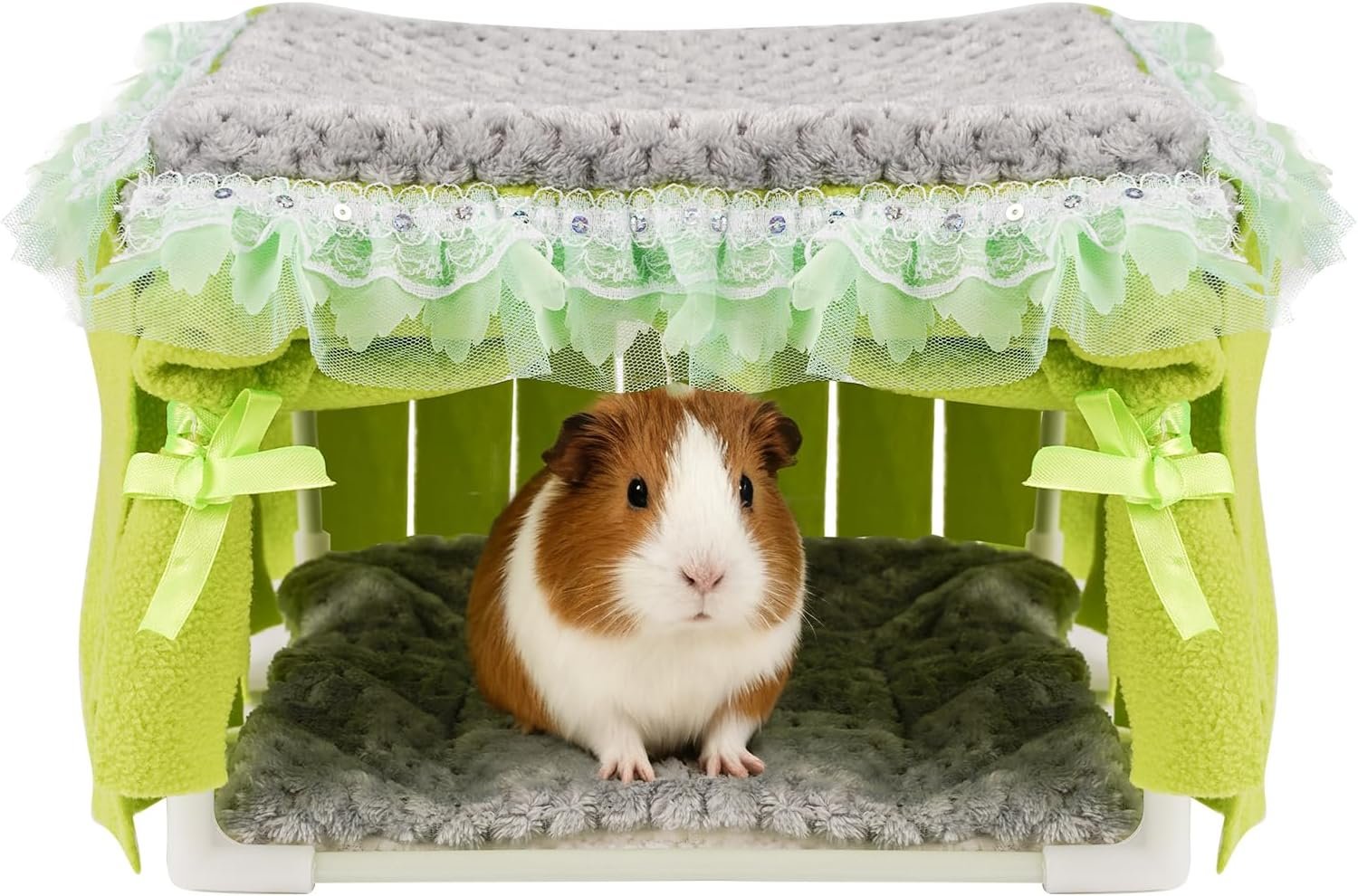 NAPLORD Guinea Pig Bed & Guinea Pig Hideout: C&C Cage Cozy Hideaway-Guinea Pig Toy