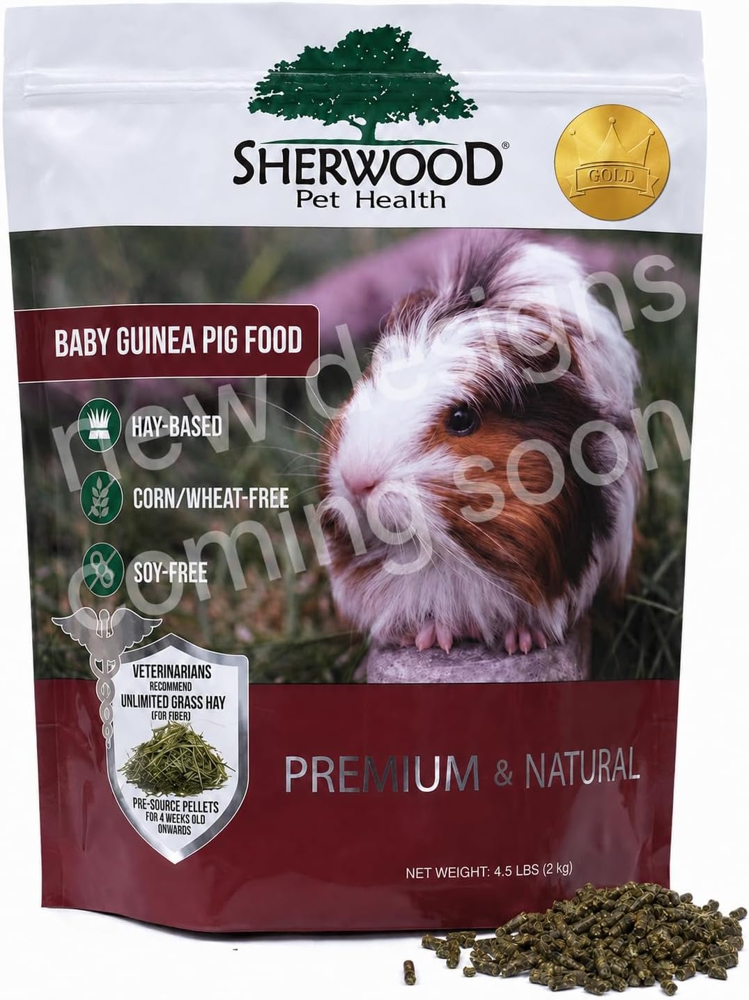 Sherwood Pet Health Baby Guinea Pig Food -4.5 lb.
