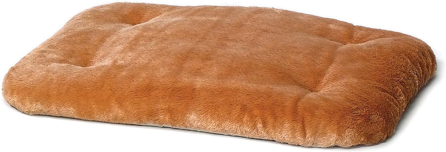 MidWest Homes for Pets Plush Cat Bed, Fits MidWest Cat Playpen Model 130, Machine Washable, Small, Camel