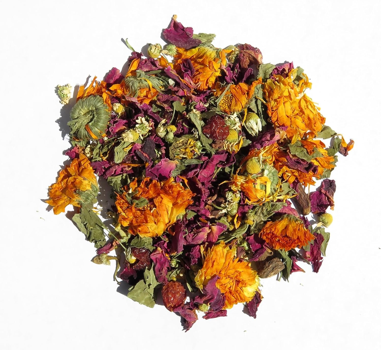 Forage Mix,100% All Natural Botanical Herb Treat for Rabbit Hamster Guinea Pig Chinchilla Chicken Hermit Crab Gerbil Degu & Other Small Animals (Floral Forage Mix 25g)