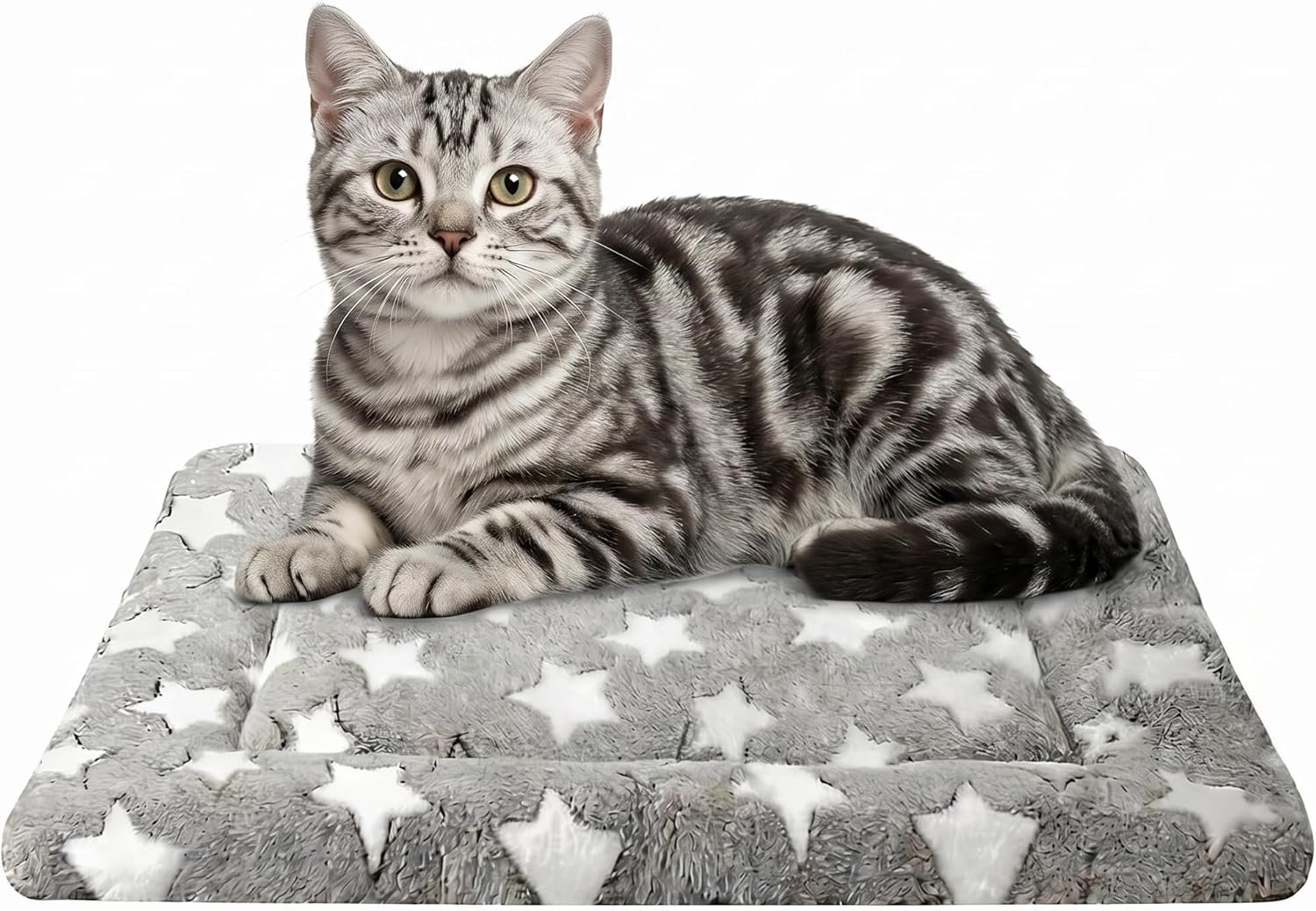 Cat & Dog Bed Mat – Reversible Dog Crate Bed Mats, Soft & Breathable Kennel Pad, Durable Crate Bed for Extra Small Dogs & Cats